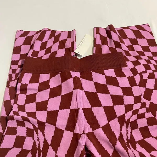Daydreamer LA Basics Eclipse Wave Pull On Pant Pink and Red NWT Small Black - Image 6