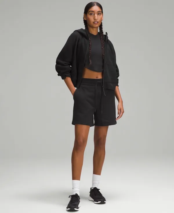 Lululemon Scuba High-Rise Short 5" Black - Size 2 - Image 6