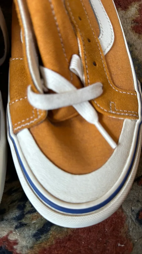 NWT Van’s Off The Wall Golden High Tops - Image 3