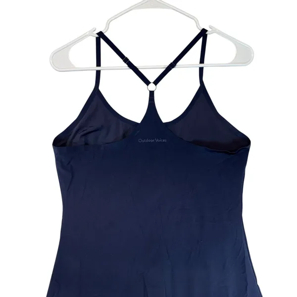 Outdoor Voices Navy Blue Athletic‎ Tennis Dress Built in Shorts Size M - Image 10