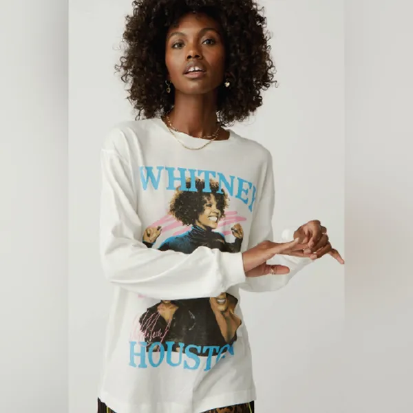 REVOLVE DAYDREAMER Whitney Houston Dance With Somebody Tee SMALL - Image 2