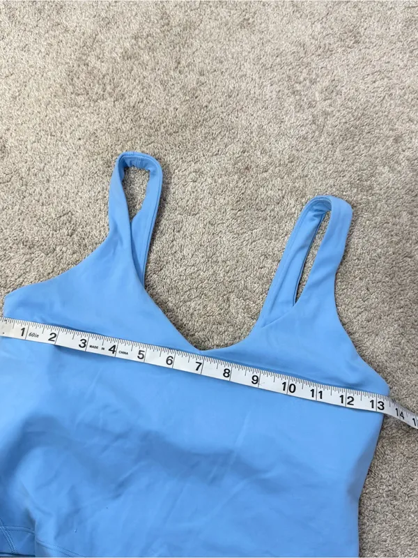 Lululemon Women’s Align Tank Top Built in shelf Bra Nulu in Aero Blue 6 - Image 11