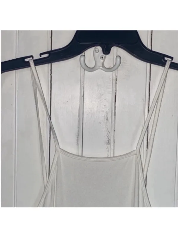American Eagle Outfitters Soft & Sexy Bodysuit White Size L - Image 2