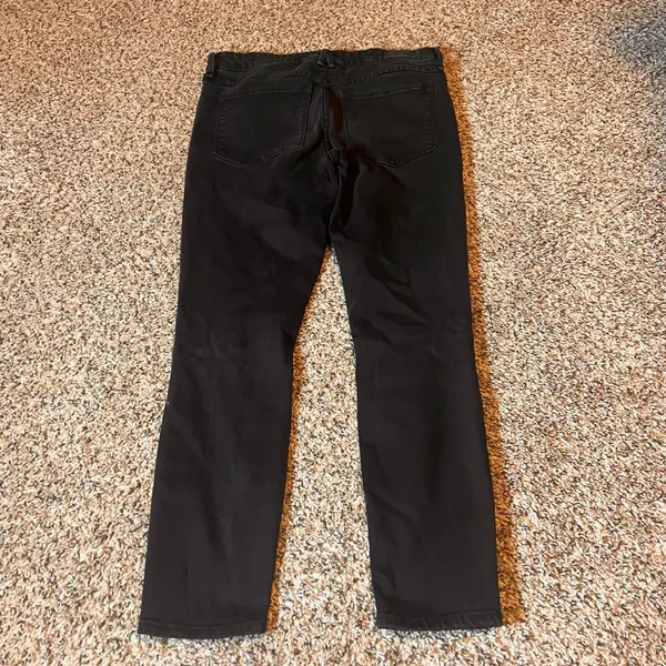 Abercrombie & Fitch Womens Black‎ Distressed Knee Skinny Jeans Size 30 26R Denim - Image 7