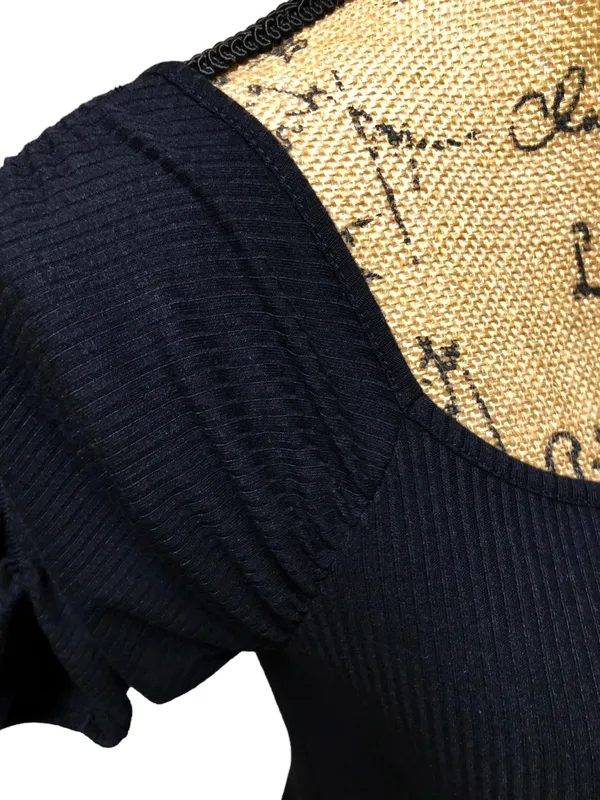FREE PEOPLE Black Top - Image 2