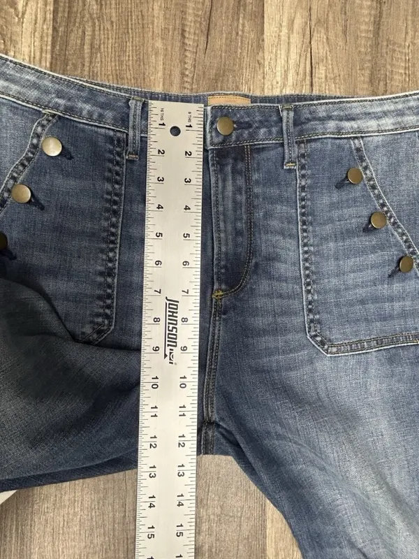 Driftwood Farrah Jeans Women’s Size 32 Flared (34x32) Wide Leg Western Cowgirl - Image 6