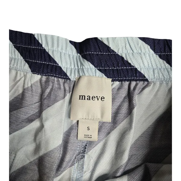 Anthropologie Maeve Printed Wide-Leg Viscose Pants Size: S - Image 4