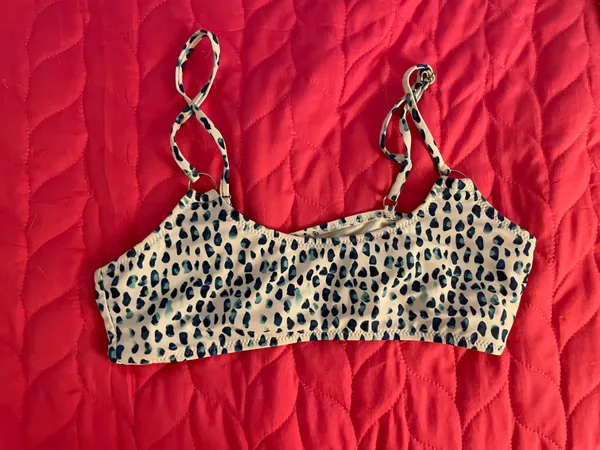 Blue and white bikini top Multiple - Image 4