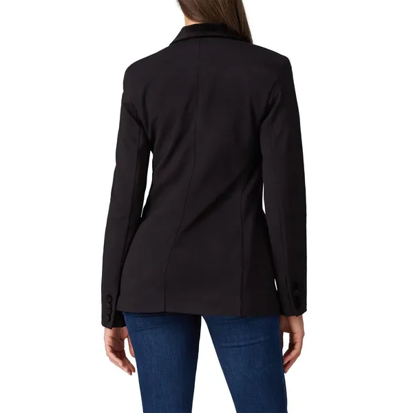 LAUREN Ralph Lauren black velvet trim blazer jacket WOMENS 6 - Image 5