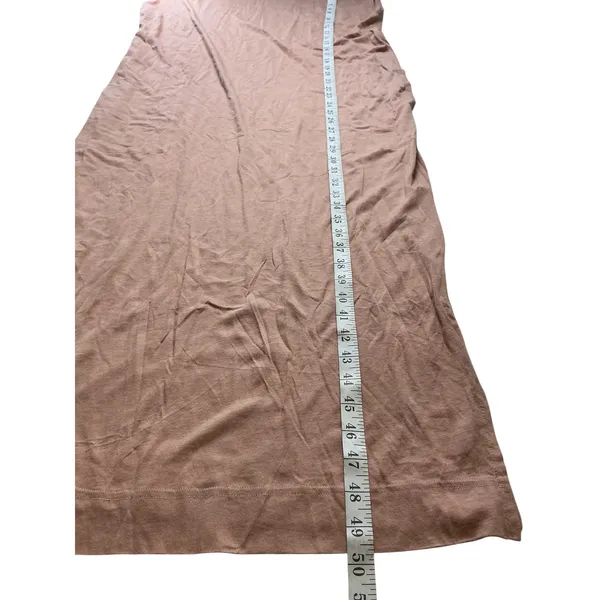 Free People FP Beach Mauve‎ Sleeveless Maxi Dress Side Slits Pockets Medium - Image 9