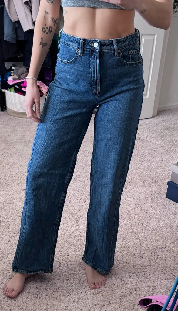 Old Navy Wide-Leg Jeans High-Rise - Image 4