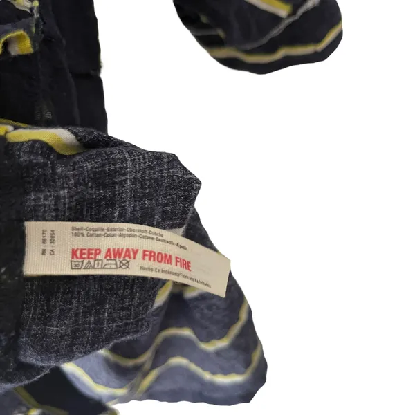 Intimately Free People Size XS Navy‎ Blue High Low Striped Blouse Tunic - Image 7