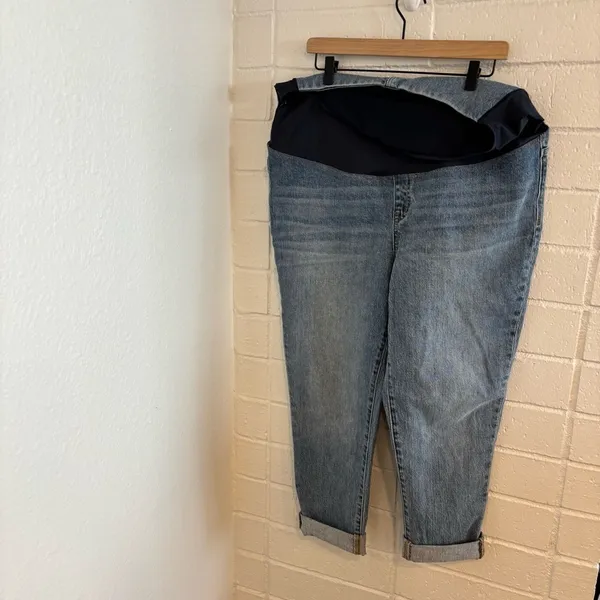 Madewell the maternity perfect vintage jean in heathcote NEW NWT - Image 4