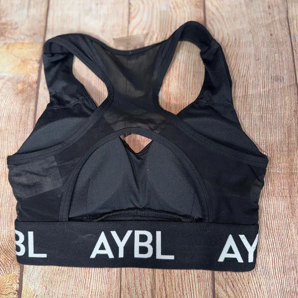 AYBL Black XS Sports Bra - Image 4