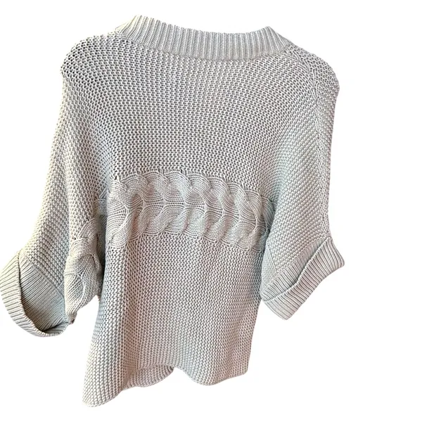 Massimo Dutti, Italian yarn, cream XS‎ - Image 3