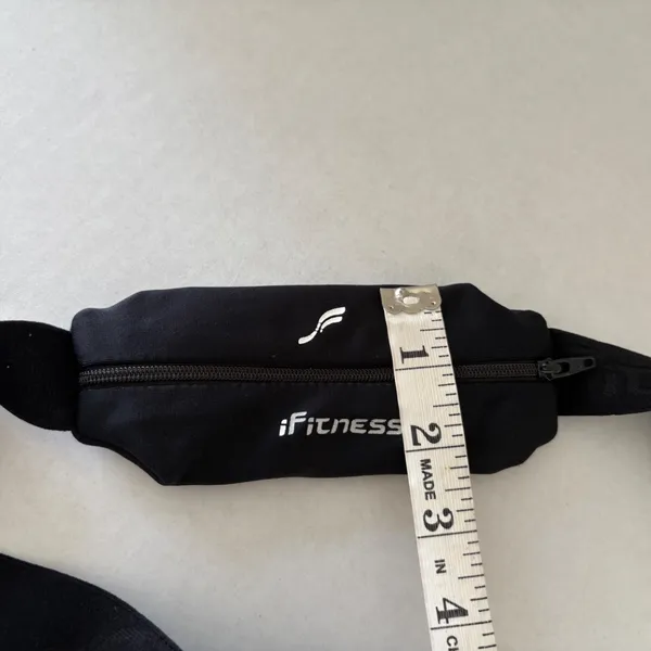 Fitness Adjustable Black‎ Athletic Belt. Black - Image 7