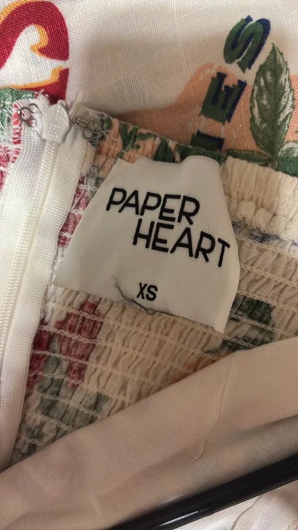 Paper Heart Dress Maxi - Image 2