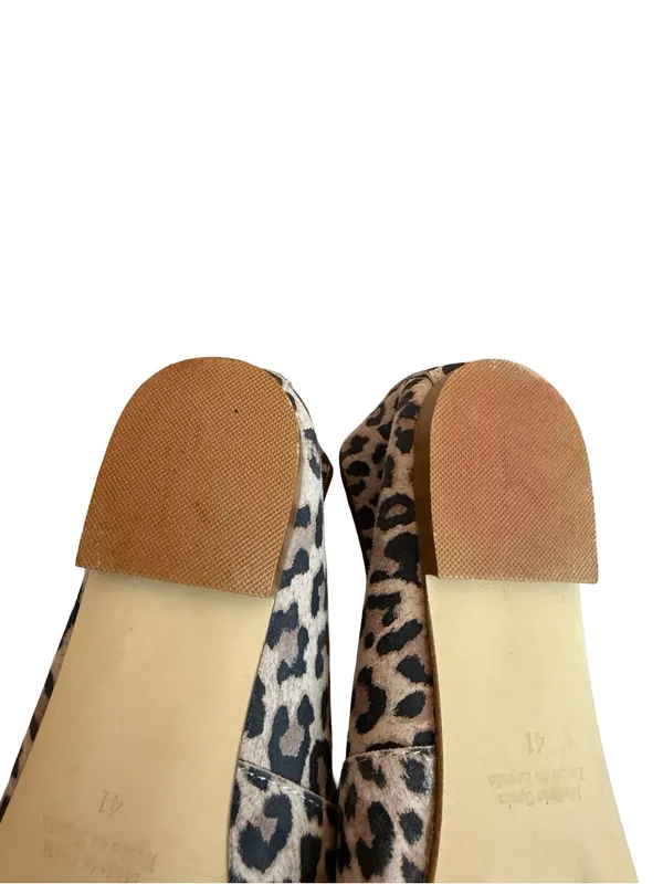 Menina Step Animal Print Loafers Shoes Slip-On Comfort Flats Size 41 EU 10 Women - Image 12