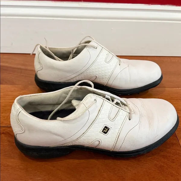 FootJoy Women’s DryJoys Pro/SL Golf Shoes White 99004 FJ Size‎ 8.5 - Image 4