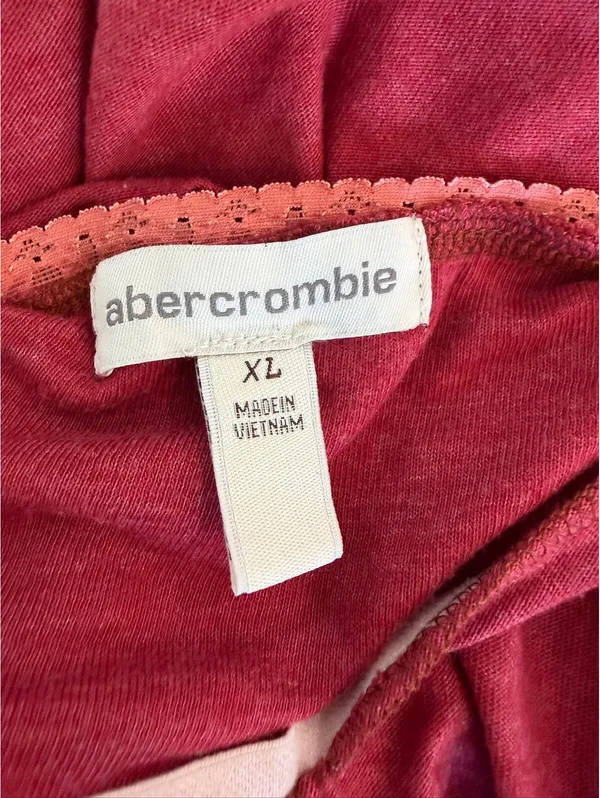 Vintage Abercrombie Red Embellished Elena Gilbert Tank Top - Image 6