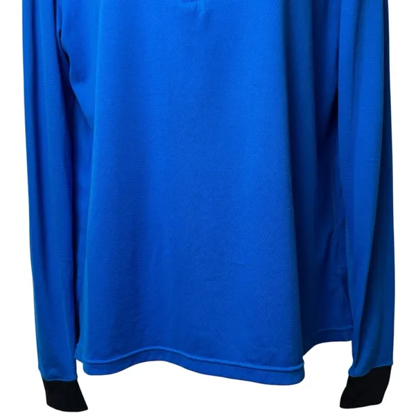 Helly Hansen Blue Lightweight Holiday Outdoors‎ Ski Snow Quarter Zip Women's L - Image 4