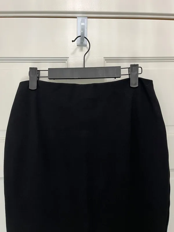 Express Black Stretchy Mini Pencil Skirt - Size Small - Image 4