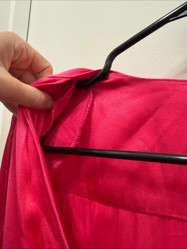 Elliatt hot pink asymmetrical mini dress - Image 3
