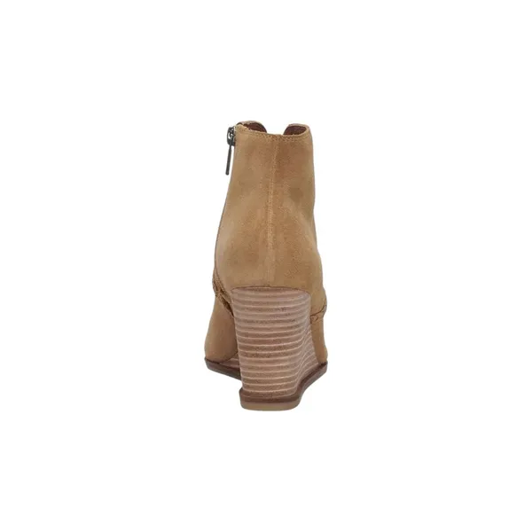 🆕. Lucky Brand | Lureli Peep-Toe Wedge Booties | Taupe | Size: 8 - Image 3