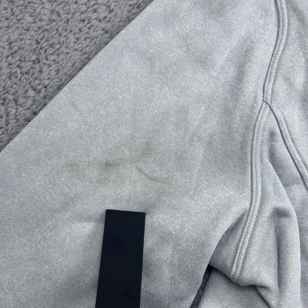 The North Face Fleece Jacket Womens XXL Light Gray Full Zip‎ Mock Neck NV 392125 - Image 9