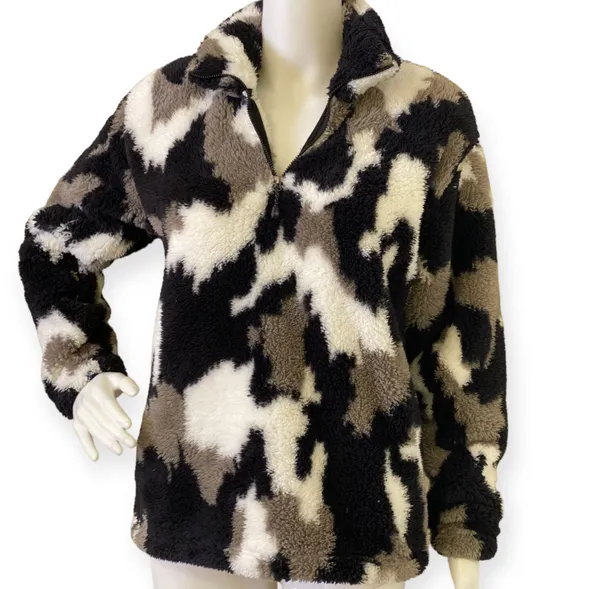 Eddie Bauer Fleece Pullover Jacket - Image 5