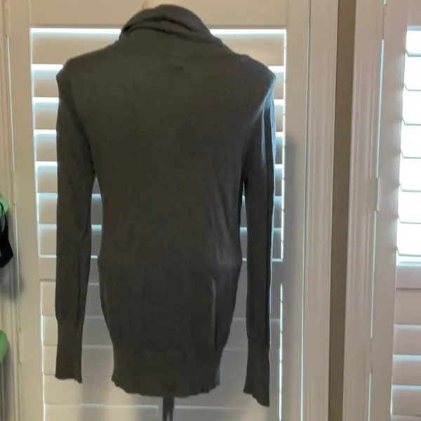 Mossimo Supply Co. Gray Turtleneck Sweater - Image 3
