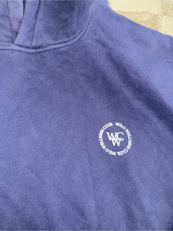 Wilo‎ the Label Wellness Club pullover hoodie size M - Image 2