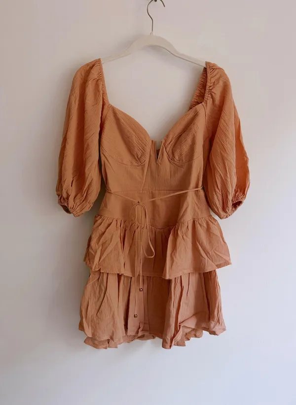 Selfie Leslie Layered Mini Dress - Image 5