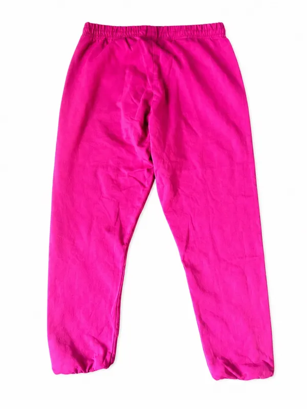 NWT $78 Aqua Athletic Pink Star‎ cropped jogger Sweatpants size XS - Image 3