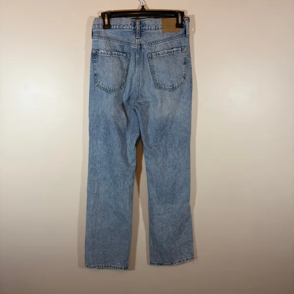 Aeropostale Low Rise Skater Jeans Womens 00R Destroyed Distressed Leg Light Wash - Image 7