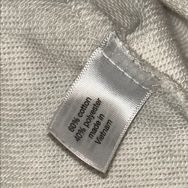 LIVI Lane Bryants Cream Grey Cotton Zip-Up Hoodie sz 18/20 - Image 4