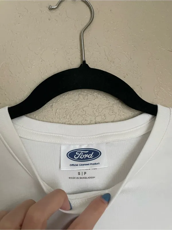 Official Ford Bronco with Cotton On Collab Size Small White Photograph Graphic - Image 3