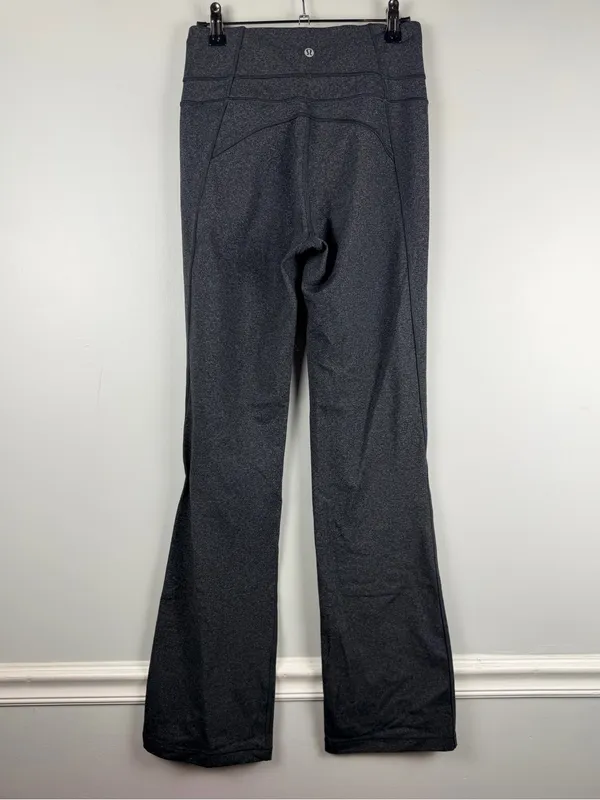 Lululemon Groove Pant Bootcut in grey black size 8 - Image 3