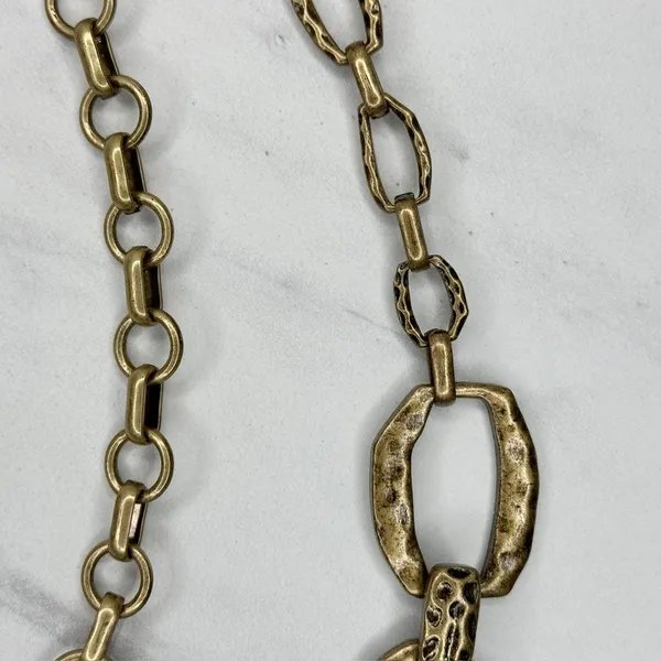 Chico's Free Spirit Gold Tone Chain Belt Medium/Large (M/L) ✨ - Image 5