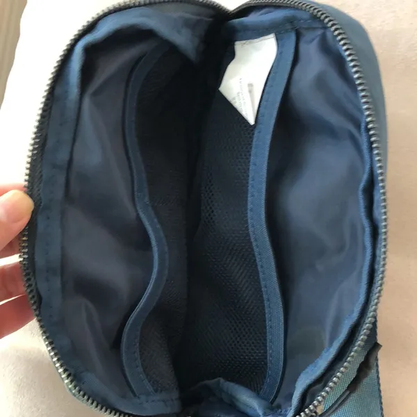 Navy Blue belt bag, adjustable length - Image 4