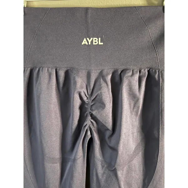 AYBL Women's Navy Blue High Waist Leggings Medium - Image 8