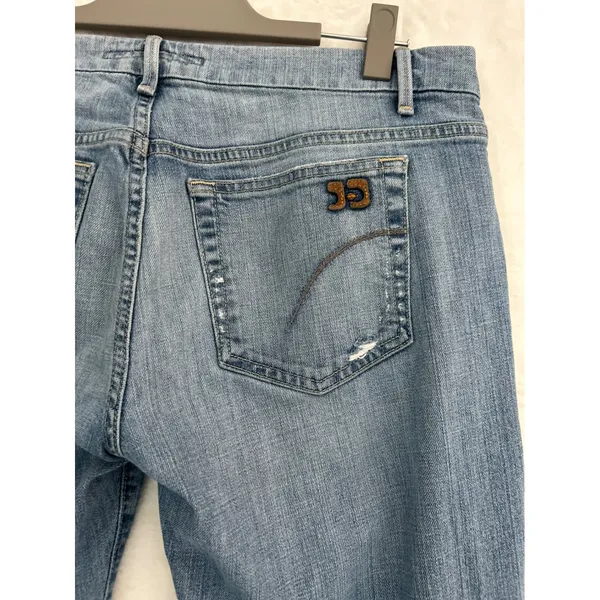 Joes Jeans Stardust Bootcut Jeans Light Wash Distressed Denim Blue Size 31 - Image 7