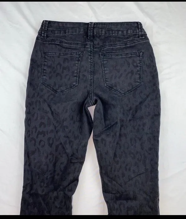 Leopard Print Pants Black - Image 7
