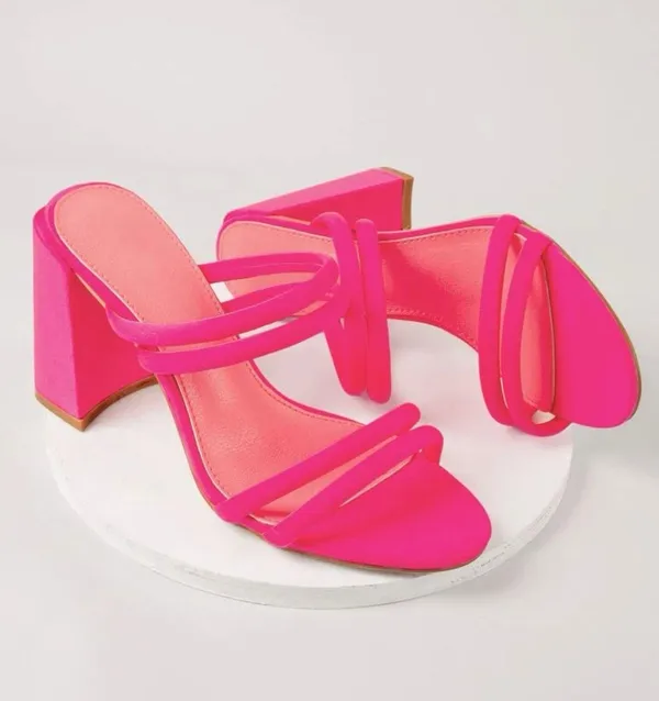 Hot Pink Heels Size 8 - Image 2