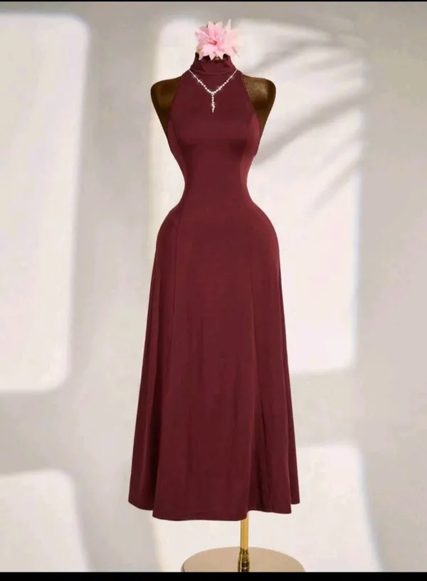 Women’s elegant bodycon maxi dress  - Image 5