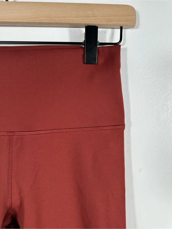 Lululemon Wunder Train High-Rise Tight 25” Mulled Wine Everlux Leggings Size‎ 8 - Image 7