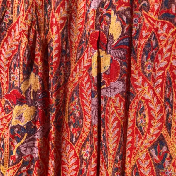 Lucky Brand long sleeve Floral Print blouse L - Image 9