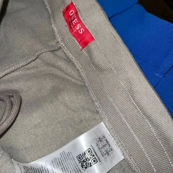 Guess Women’s Alessia Logo Waist Joggers sweat pants athleisure nude size M - Image 7