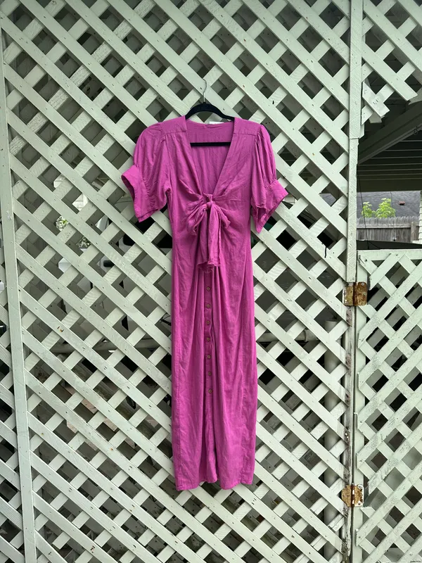 Free People Vintage Summer Midi Dress - Image 3