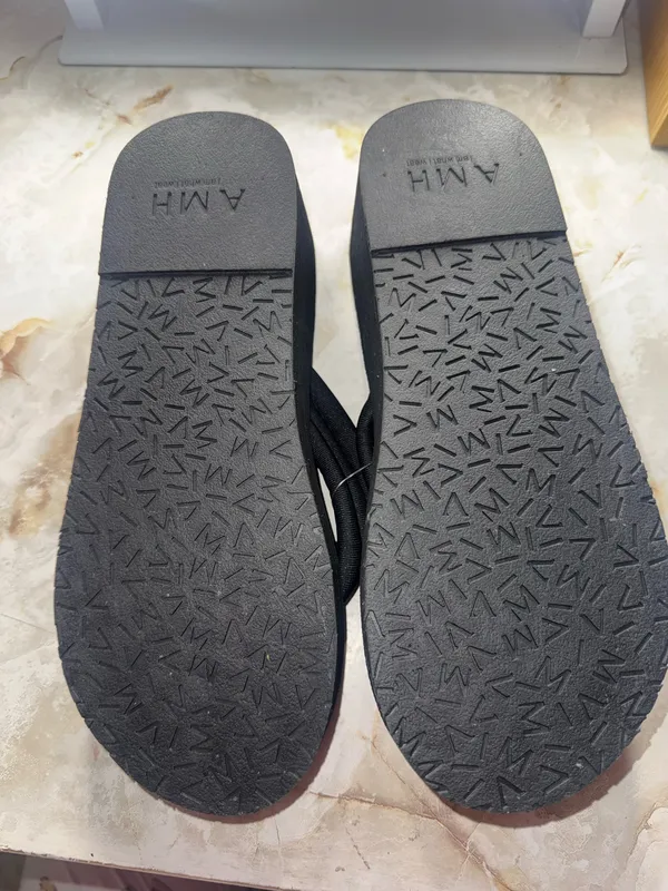 platform flip flops Black Size 8 - Image 2